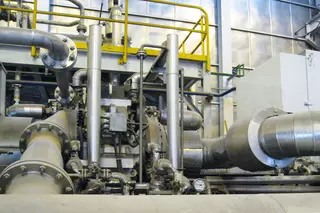 Wellenabdichtungen für zuverlässige Leistung an einem Synthesegas-Kompressor in einer Industrieanlage in China.