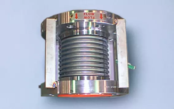 Metal expansion joint designed for reliable performance in anhydrite processing operations in the United States.