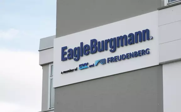 EagleBurgmann company building – global expert in industrial sealing technology and mechanical seals, part of the Freudenberg Group.