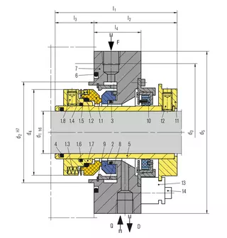 Technische Zeichnung von LL9UC
