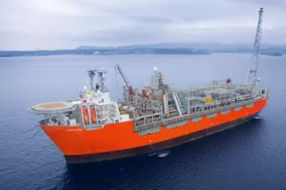 BP Skarv FPSO-Schiff, ausgestattet mit EagleBurgmann H75VKF-D7/95-E1 Gleitringdichtungen für Kreiselpumpen.