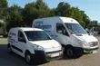 EagleBurgmann branded service vans parked outdoors, showcasing the company’s mobile field service presence for mechanical seal and industrial equipment support.