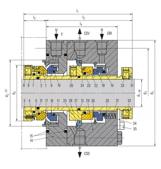 Technische Zeichnung von LL9DTUE
