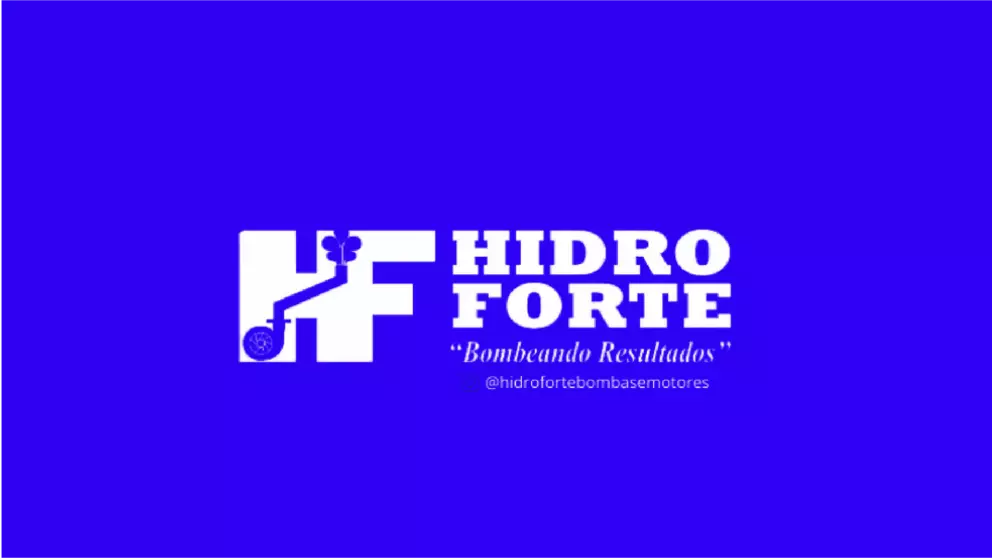 Logotipo da Hidro Forte Bombas e Motores, parceira da EagleBurgmann no Brasil.