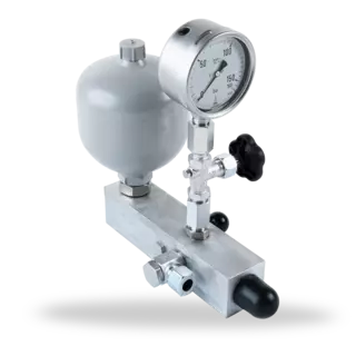 DHE Pressure accumulator
