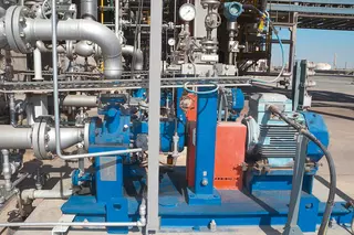 Sealing system installation significantly improving MTBF on industrial pump equipment in the United Arab Emirates.