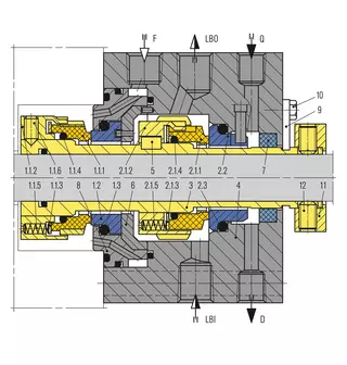 Technische Zeichnung von H75A4-T