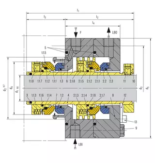 Technische Zeichnung von LL9DTUU