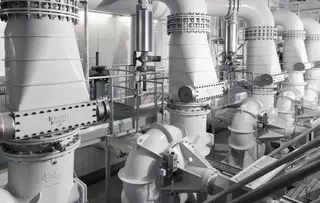 Cartex-DN-Doppelgleitringdichtungen, installiert in einem großen Pumpstationsprojekt in Den Haag, Niederlande.