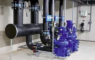EagleBurgmann MG1 mechanical seals in operation within bathing water circulation pumps in Germany.