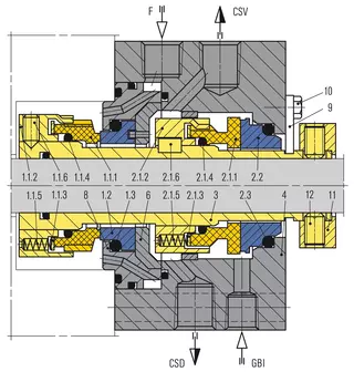 Technische Zeichnung von H75A4-C