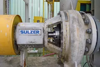 Einfach-Cartridge-Gleitringdichtung für Sulzer-Zellstoffpumpe in Indien – effiziente, langlebige Dichtungslösung für die Zellstoff- und Papierindustrie.