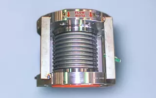Metal expansion joint designed for reliable performance in anhydrite processing operations in the United States.