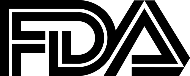 FDA logo representing the U.S. Food and Drug Administration approval for safe and compliant materials used in food and pharmaceutical applications.