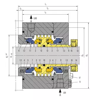 Technische Zeichnung von LL9DSUU