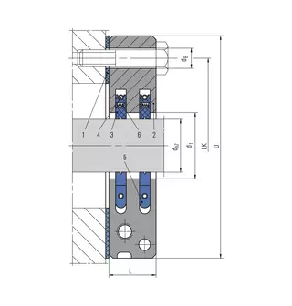 Technische Zeichnung von Espey WD200 BHS