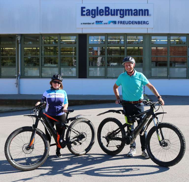 Umweltfreundliche Mitarbeitermotivation: Fahrrad-Leasing bei EagleBurgmann