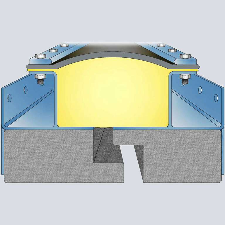 P-Flanges with refractory